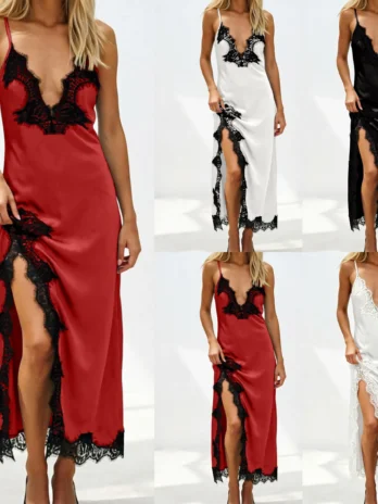 Robe longue d’été sexy pour femme